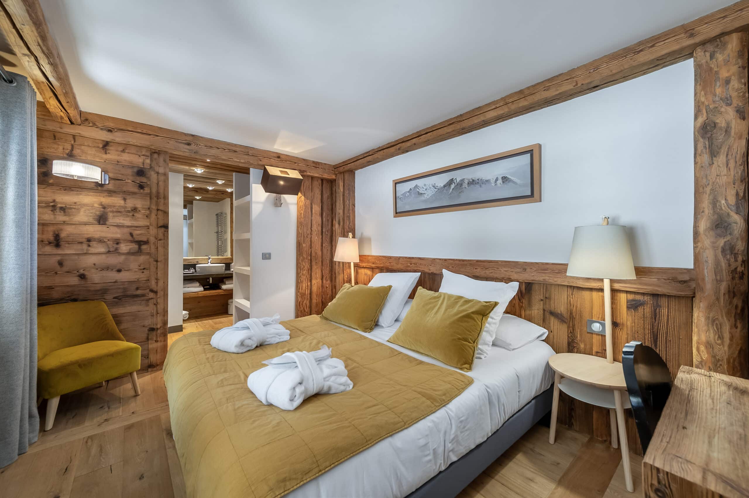 Chalet Papillon - Location chalets Covarel - Val d'Isère Alpes - France – Chambre 4