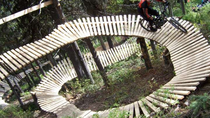 + de 120 descentes et sauts !