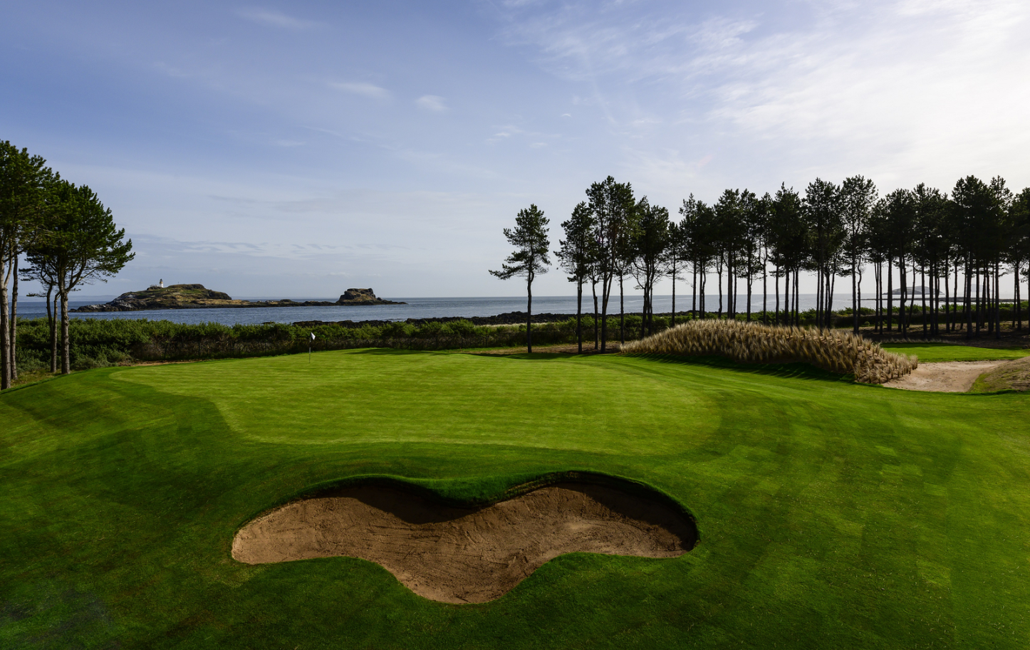 Archefield Fidra 4th green